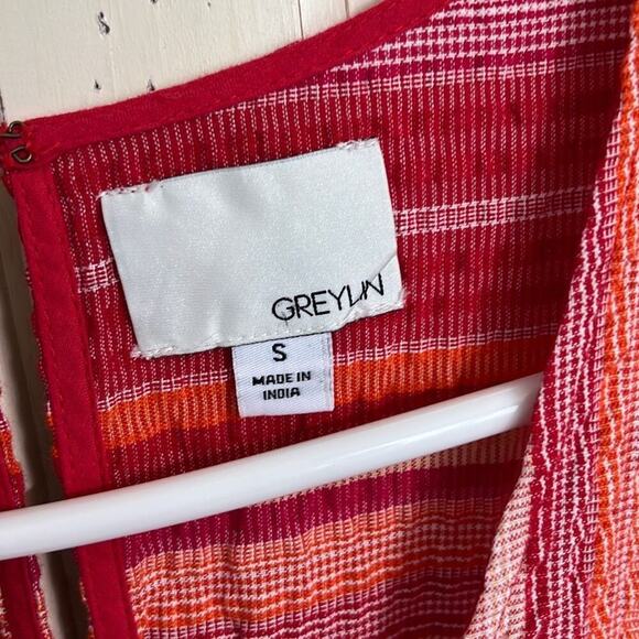 Athropologie Greylin size small cotton romper - Picture 3 of 4